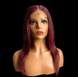 Burgundy Straight wig 16”